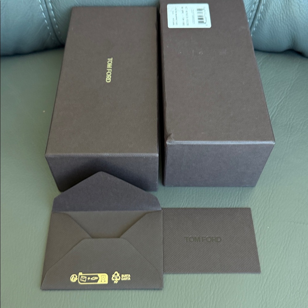 Tom Ford Sunglasses Glasses brown Box Set. - Picture 10 of 15